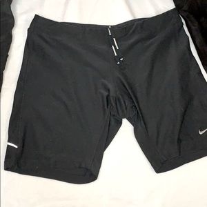 Black Nike biker shorts